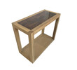 Lucca Limited Edition Table: oak and parchment 19303