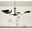 Limited Edition Wood and Bronze Chandelier 78416