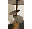 Lucca Studio Callisto Bronze and Wood Lamps 66510