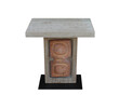 Limited Edition Oak and Ceramic Element Side Table 25746
