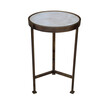 Lucca Limited Edition 18th Century Stone and Brass Side Table 22320