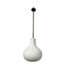 Danish Mid Century Opaline Glass Pendant 73984