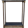 French Iron and Wood Side Table 23435