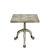 19th Century Swedish Iron Base and Marble Top Side Table 74300