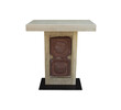 Limited Edition Oak and Ceramic Element Side Table 31412