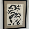 Danish Modernist Ink Wall Art 72036