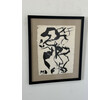 Danish Modernist Ink Wall Art 72036