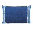 Vintage Indigo and Embroidery Pillow 20694