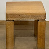 1960's French Cerused Oak Side Table/Stool 73979