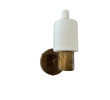 Pair of Fog & Morup Brass and Opaline Shade Sconces 78124