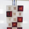 Italian Glass Cube Lamp 16549