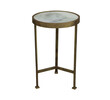 Lucca Limited Edition Marble and Brass Side Table 25918