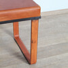 Lucca Studio Vaughn (stool) saddle leather top and base 73750