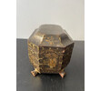 19th Century Chinese Black Lacquer Tea Caddy 63112