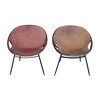 Pair of Vintage Swedish Leather Armchairs 31557