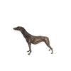 Vintage Bronze Dog Sculpture 72557