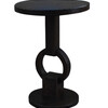 Limited Edition Ebonized Wood Side Table 24139