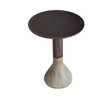 Limited Edition Side Table of Wood and Iron 27162