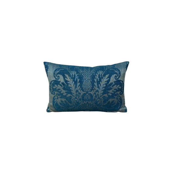 18th Century French Damask Textile Pillow 78356