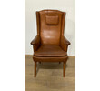 Single Danish Mid Century Leather Chair 74499