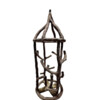 Highly Decorative French 19th Century Faux Bois Hanging Lantern 73642