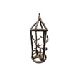 Highly Decorative French 19th Century Faux Bois Hanging Lantern 73642