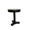 French Ebonized Side Table with Marble Insert 59254