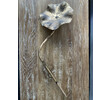 19th Century Hand Carved Wood Flower 64958