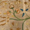 Rare Wall Size 18th French Linen Embroidery of 