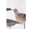 Set of 3 Wooden Primitive Birds on Stands 60065
