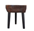 French Organic Wood Side Table 21537