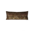 Rare18th Century Kerman Silk Velvet Textile Lumbar Pillow 60243