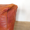 19th Century English Leather Arm Chair 60435