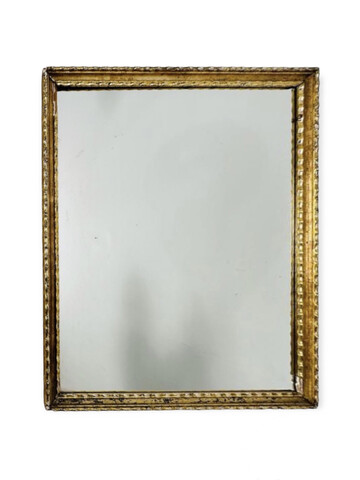 19th Century Spanish Gilt Wood Mirror 65373