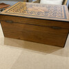 Antique Inlaid Wooden Marquetry Box 62197