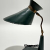 French Green Leather Desk Lamp 73665