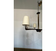 Lucca Studio Hardin Chandelier (6 arm) Parchment Shades 71338