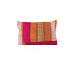 Vintage Indian Silk Embroidery Textile Pillow 20109