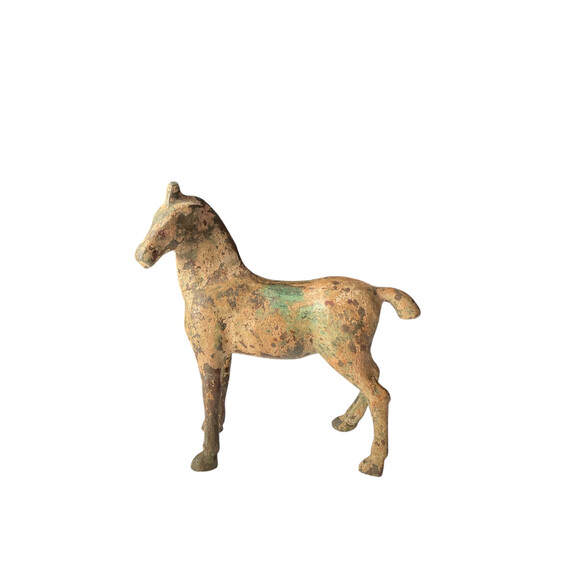 Vintage Swedish Bronze Horse 77576