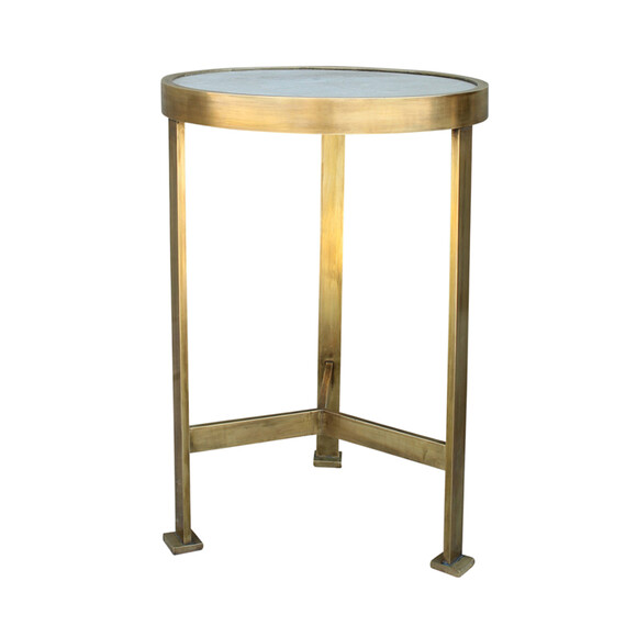 Lucca Limited Edition 18th Century Marble and Brass Side Table 26310