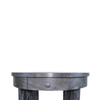 Lucca Studio Leda Grey Cerused Oak Side Table 60812