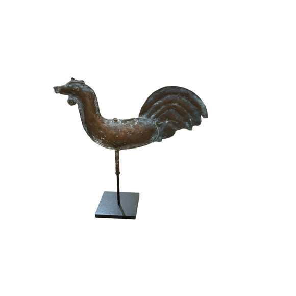 19th Century English Tole Rooster 60891