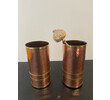 Pair of Arts and Crafts Mixed Metal Vases 59542