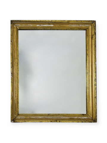 19th Century Spanish Gilt Wood Mirror 64067