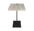 Limited Edition Oak and Bronze Element Side Table 26300