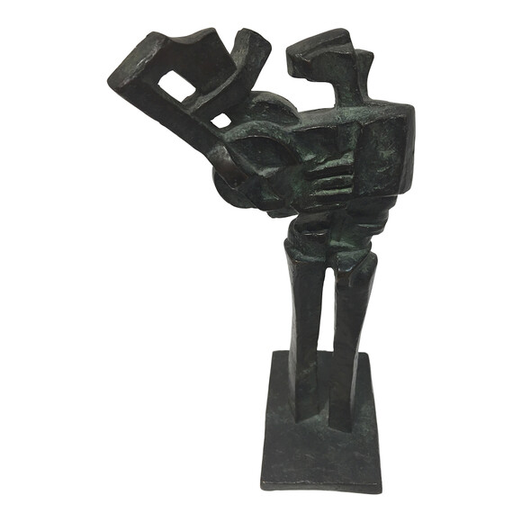 Mid Century Modernist Bronze Sculpture 31974