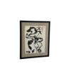 Danish Modernist Ink Wall Art 77070