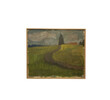 Danish Landscape Oil Painting framed in Oak 74905