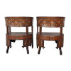 Pair of 19th Century Syrian Arm Chairs 28407