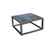 Limited Edition Oak and Zinc Top Coffee Table 25637